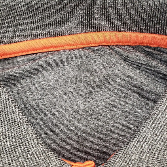 University of Miami Hurricanes Shirt Mens Large Gray Short Sleeve Polo - Picture 5 of 11